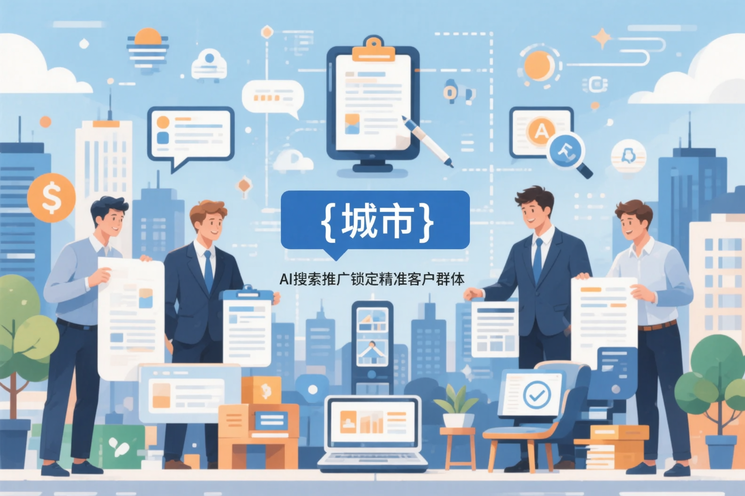 白沙公司如何用AI搜索推广锁定精准客户群体
