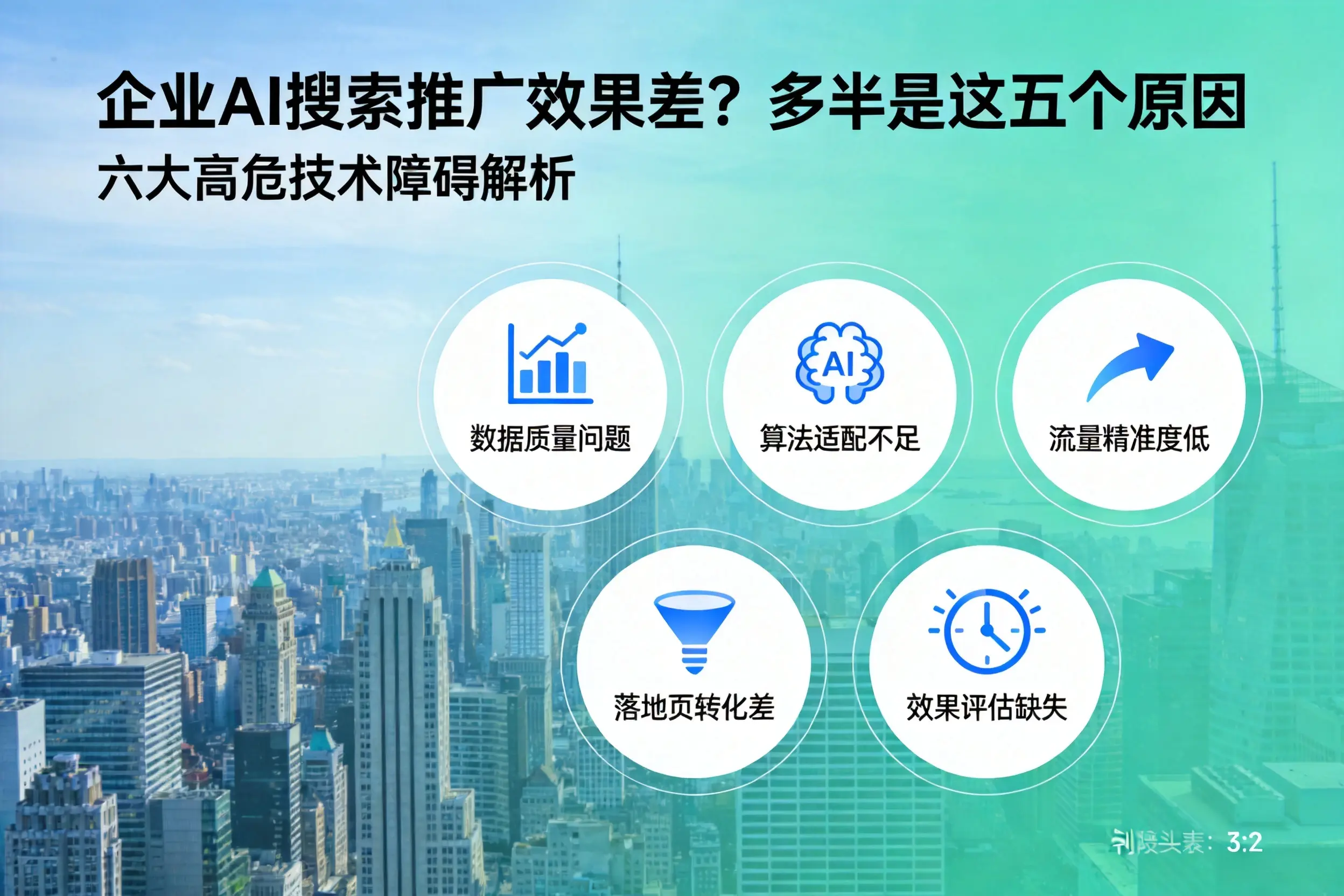 白沙企业AI搜索推广效果差?多半是这五个原因