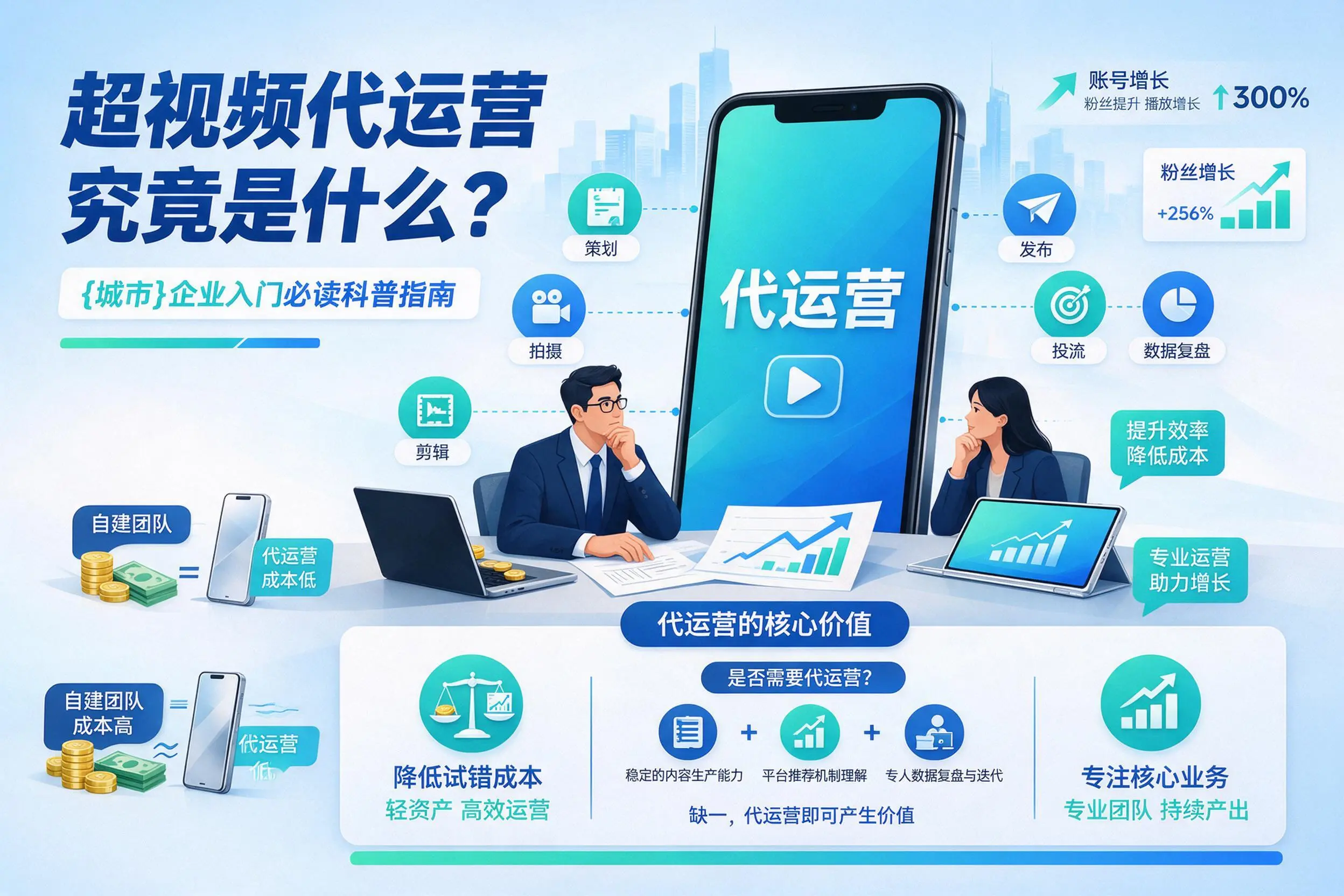 短视频代运营究竟是什么？白沙企业入门必读科普指南