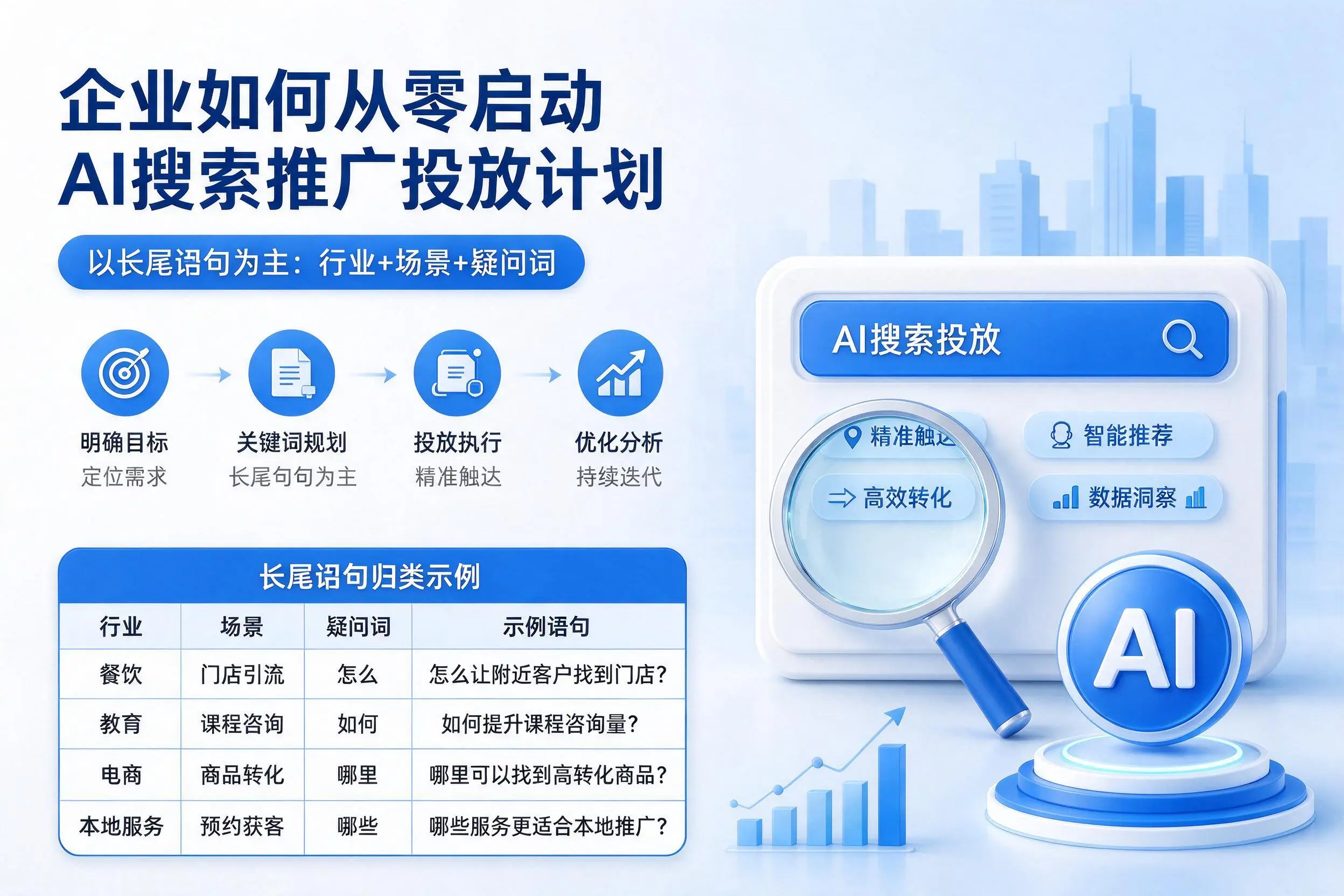 白沙企业如何从零启动AI搜索推广投放计划